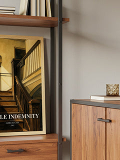Double Indemnity book watercolour illustration paper finish options – matte satin gloss