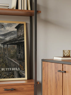 The Butterfly book watercolour illustration paper finish options – matte satin gloss