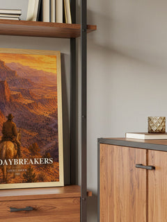 The Daybreakers book watercolour illustration paper finish options – matte satin gloss