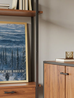 Last of the Breed book watercolour illustration paper finish options – matte satin gloss