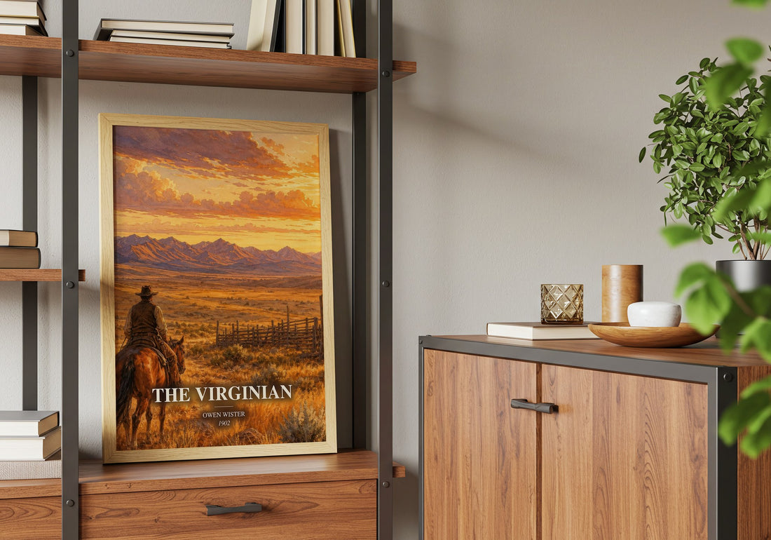 The Virginian book watercolour illustration paper finish options – matte satin gloss