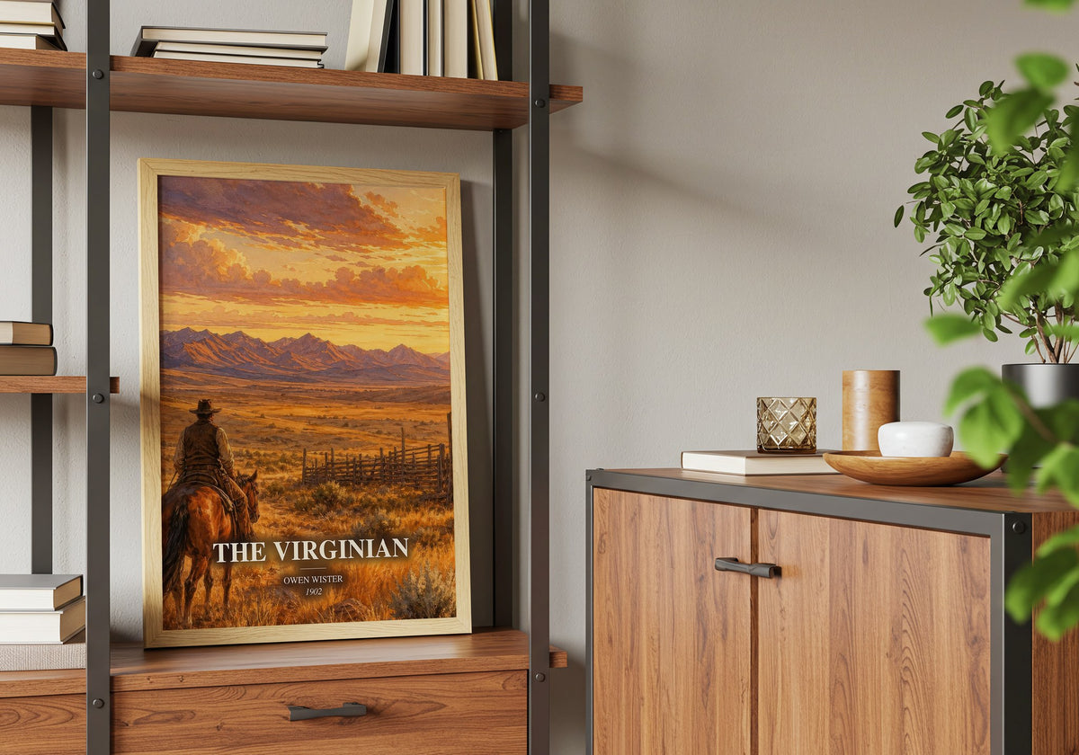 The Virginian book watercolour illustration paper finish options – matte satin gloss