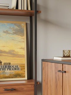 Little House on the Prairie book watercolour illustration paper finish options – matte satin gloss