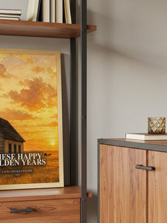 These Happy Golden Years book watercolour illustration paper finish options – matte satin gloss