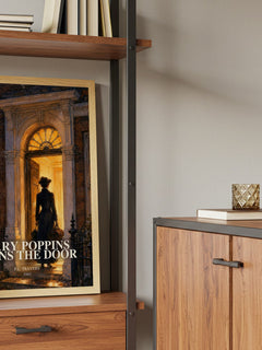 Mary Poppins Opens the Door book watercolour illustration paper finish options – matte satin gloss
