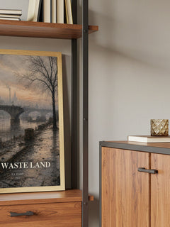 The Waste Land book watercolour illustration paper finish options – matte satin gloss