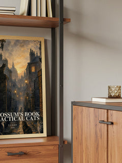Old Possum's Book of Practical Cats book watercolour illustration paper finish options – matte satin gloss