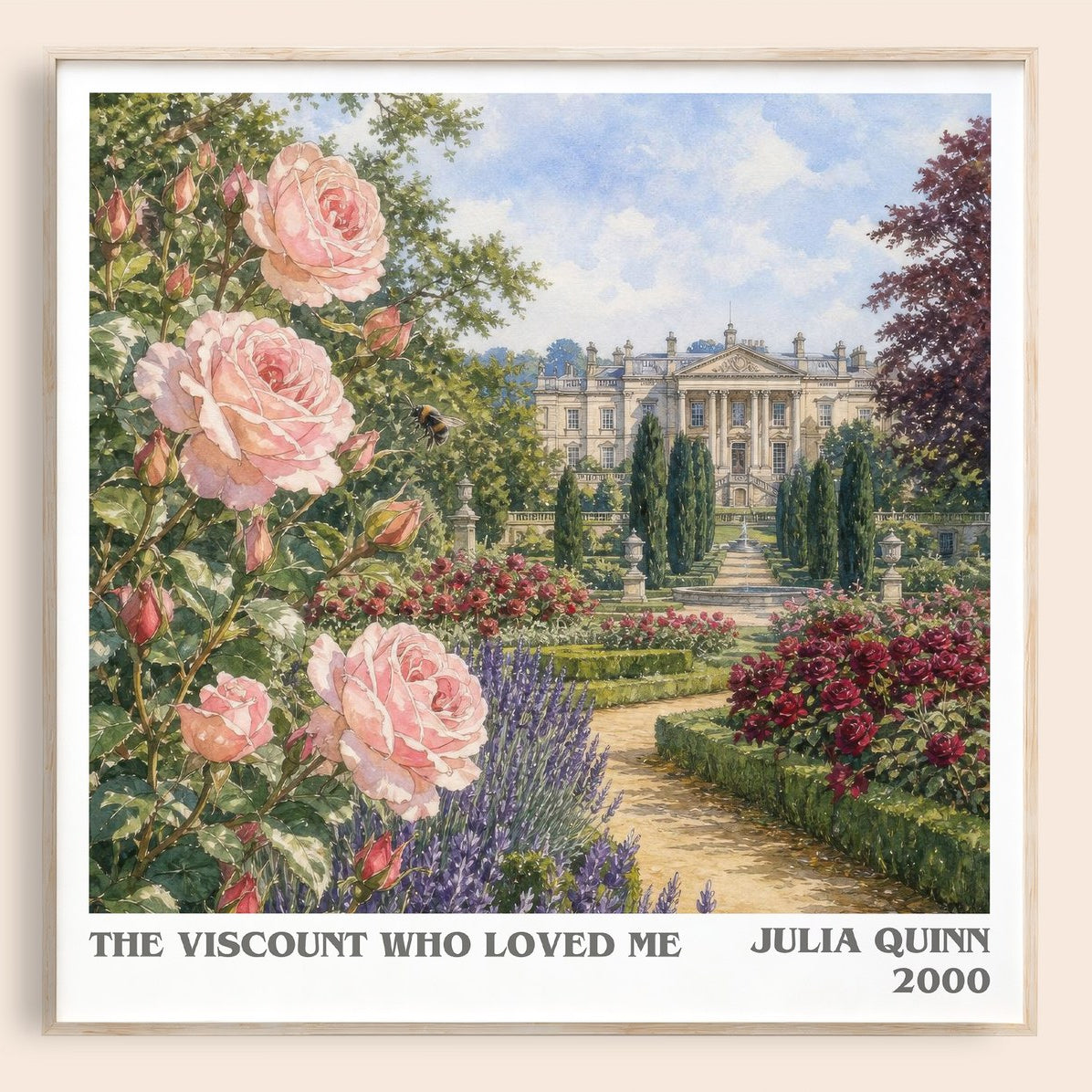 The Viscount Who Loved Me Literary Art Print by Julia Quinn