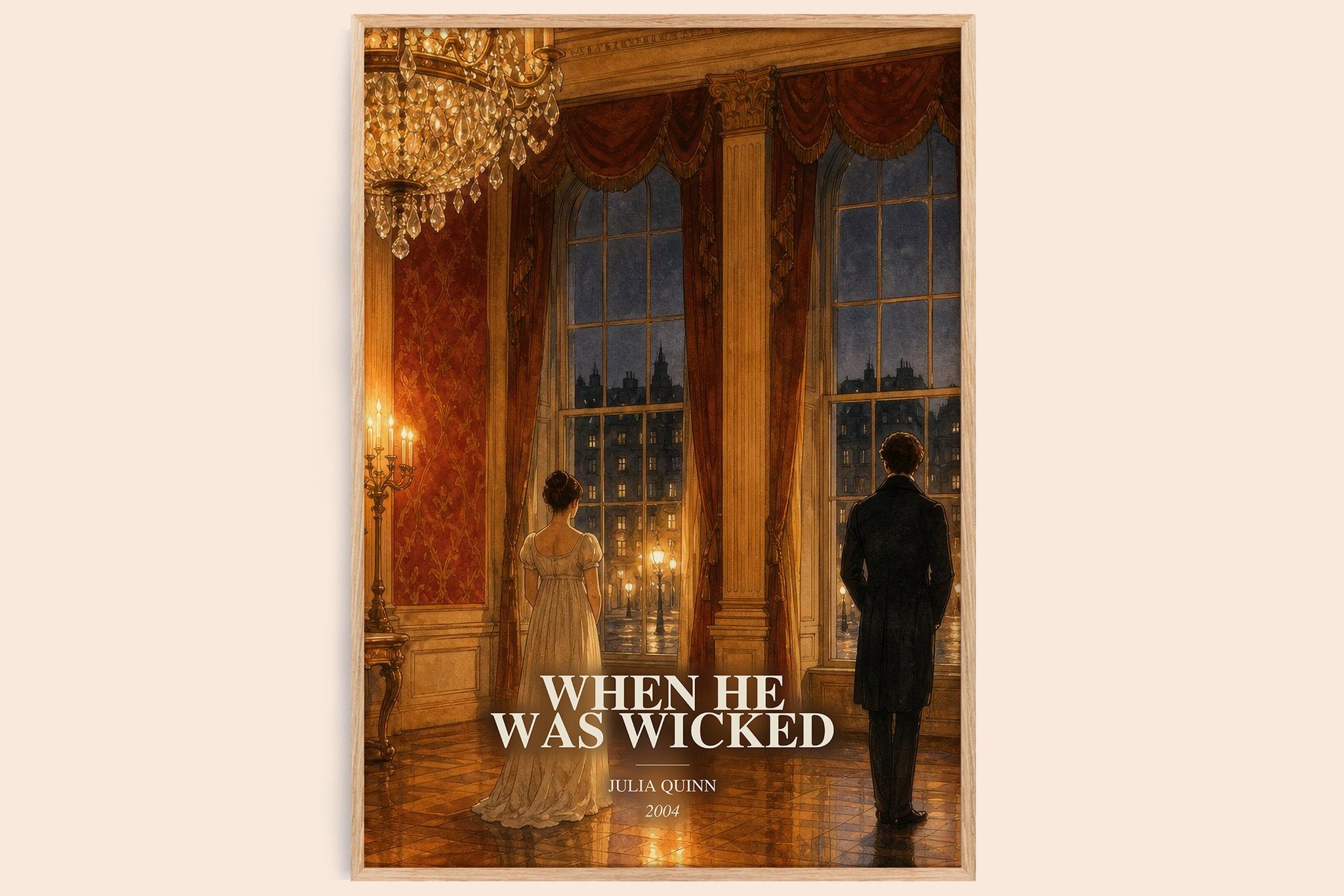 When He Was Wicked Book Watercolour Illustration by Julia Quinn