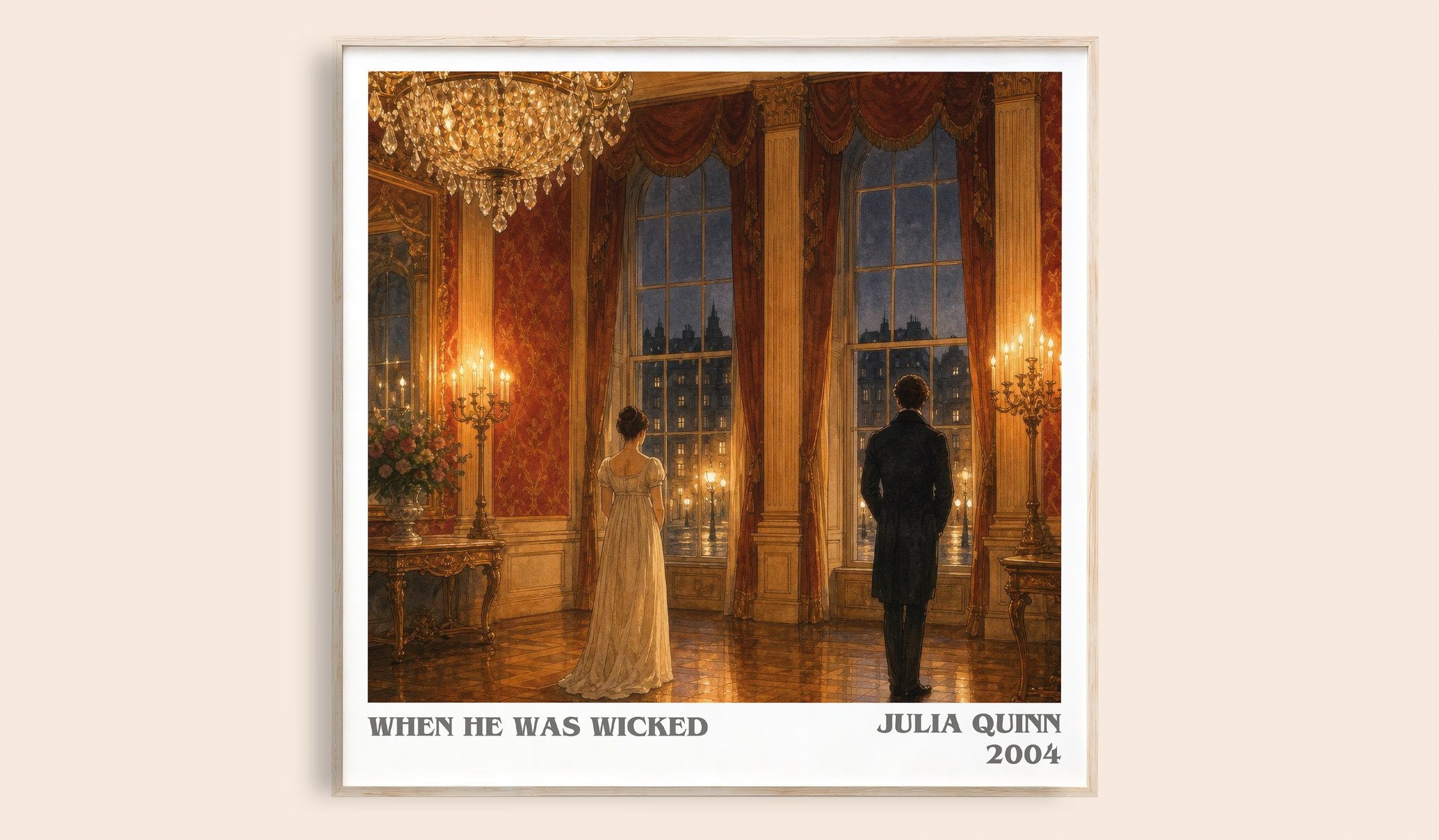 When He Was Wicked Literary Art Print by Julia Quinn
