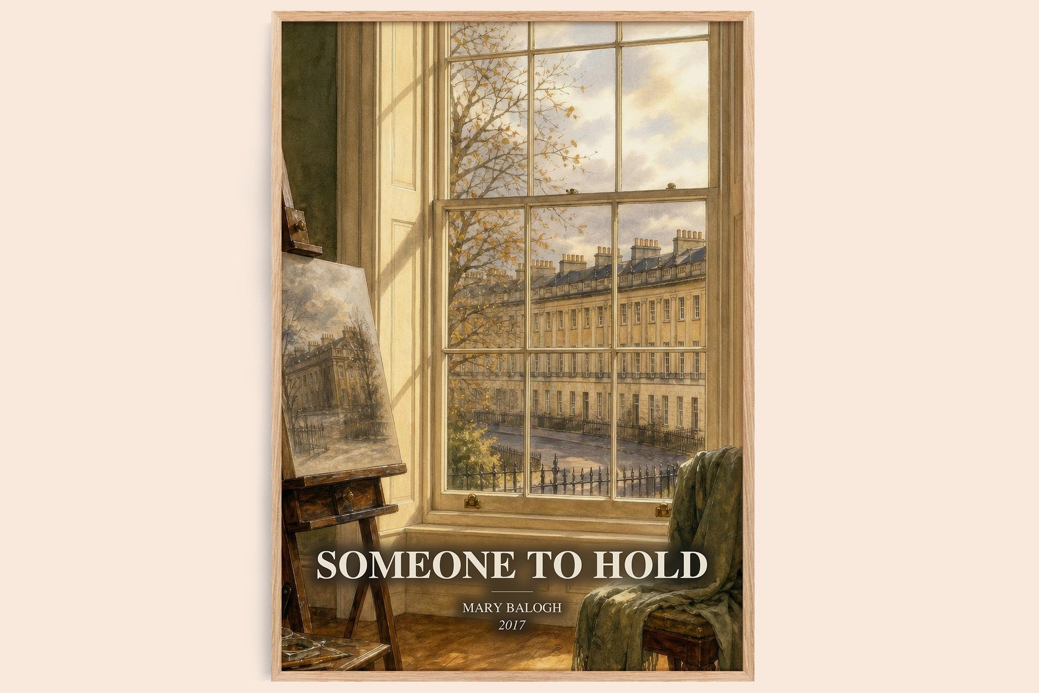 Someone to Hold Book Watercolour Illustration by Mary Balogh