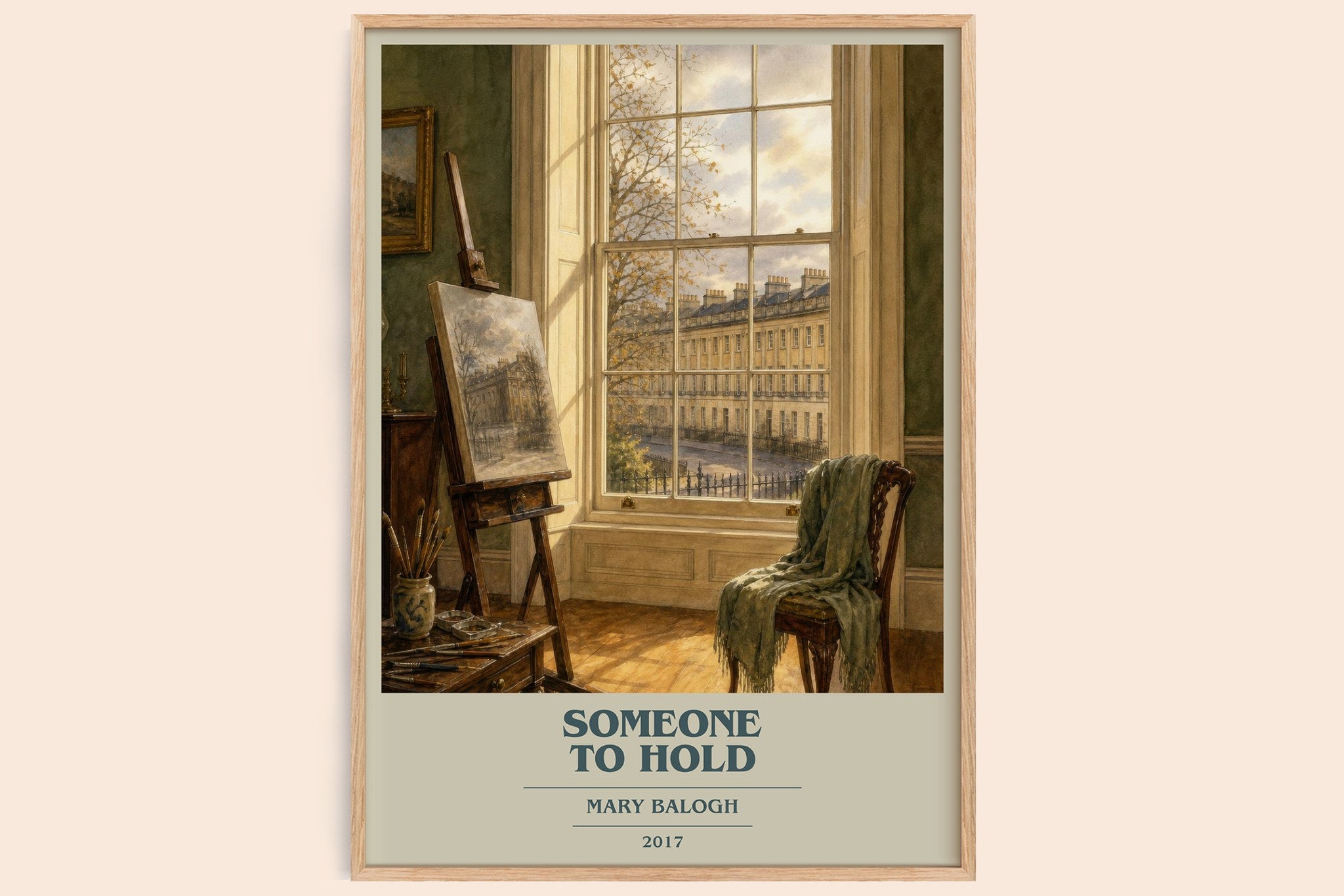 Someone to Hold Book Cover Poster by Mary Balogh