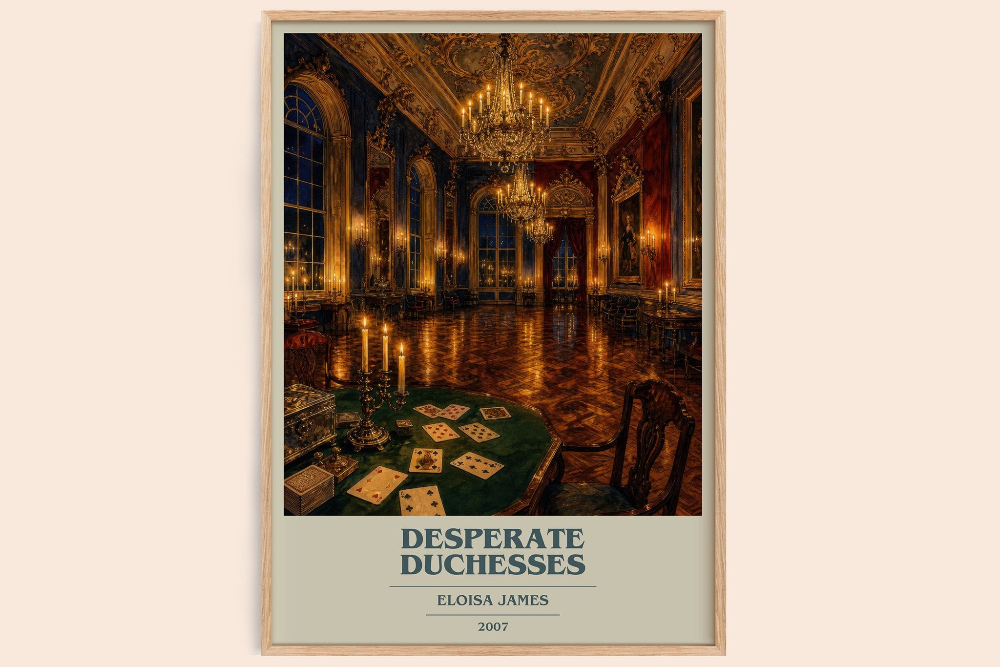 Desperate Duchesses Book Cover Poster by Eloisa James