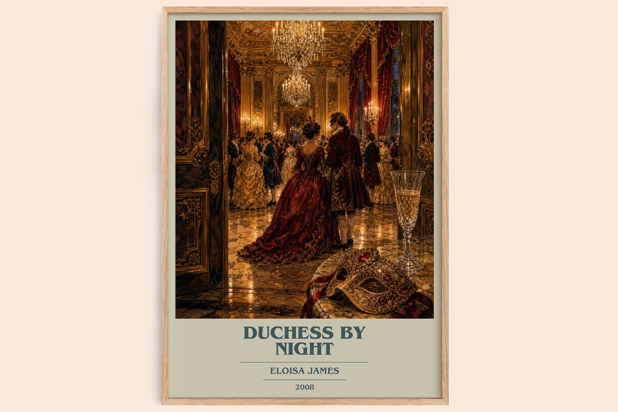 Duchess by Night Book Cover Poster by Eloisa James