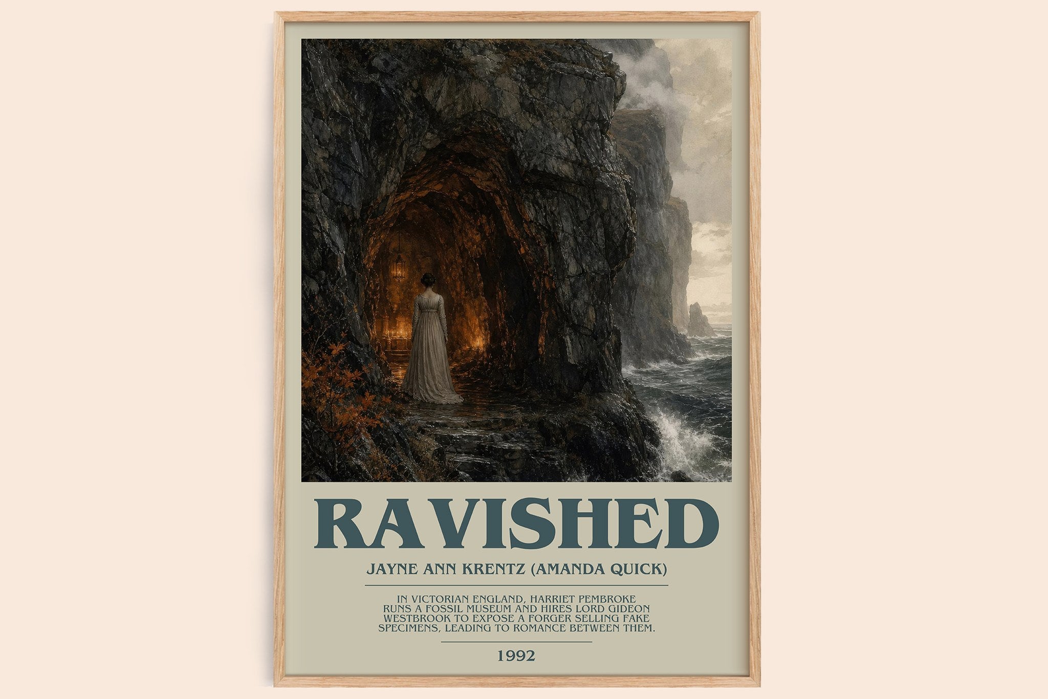 Ravished Bookish Wall Art by Jayne Ann Krentz (Amanda Quick)