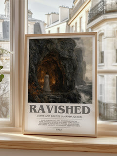 Ravished bookish poster colour and style options – Jayne Ann Krentz (Amanda Quick) book art