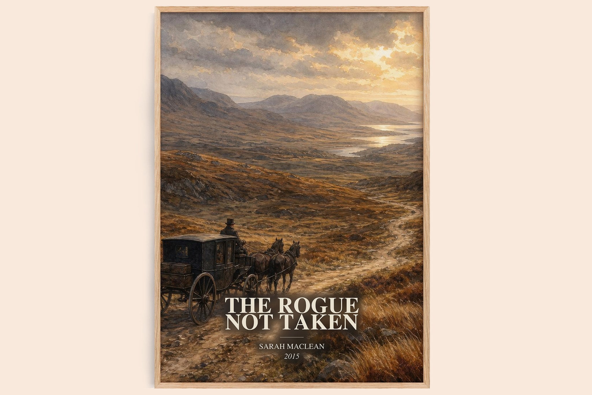 The Rogue Not Taken Book Watercolour Illustration by Sarah MacLean