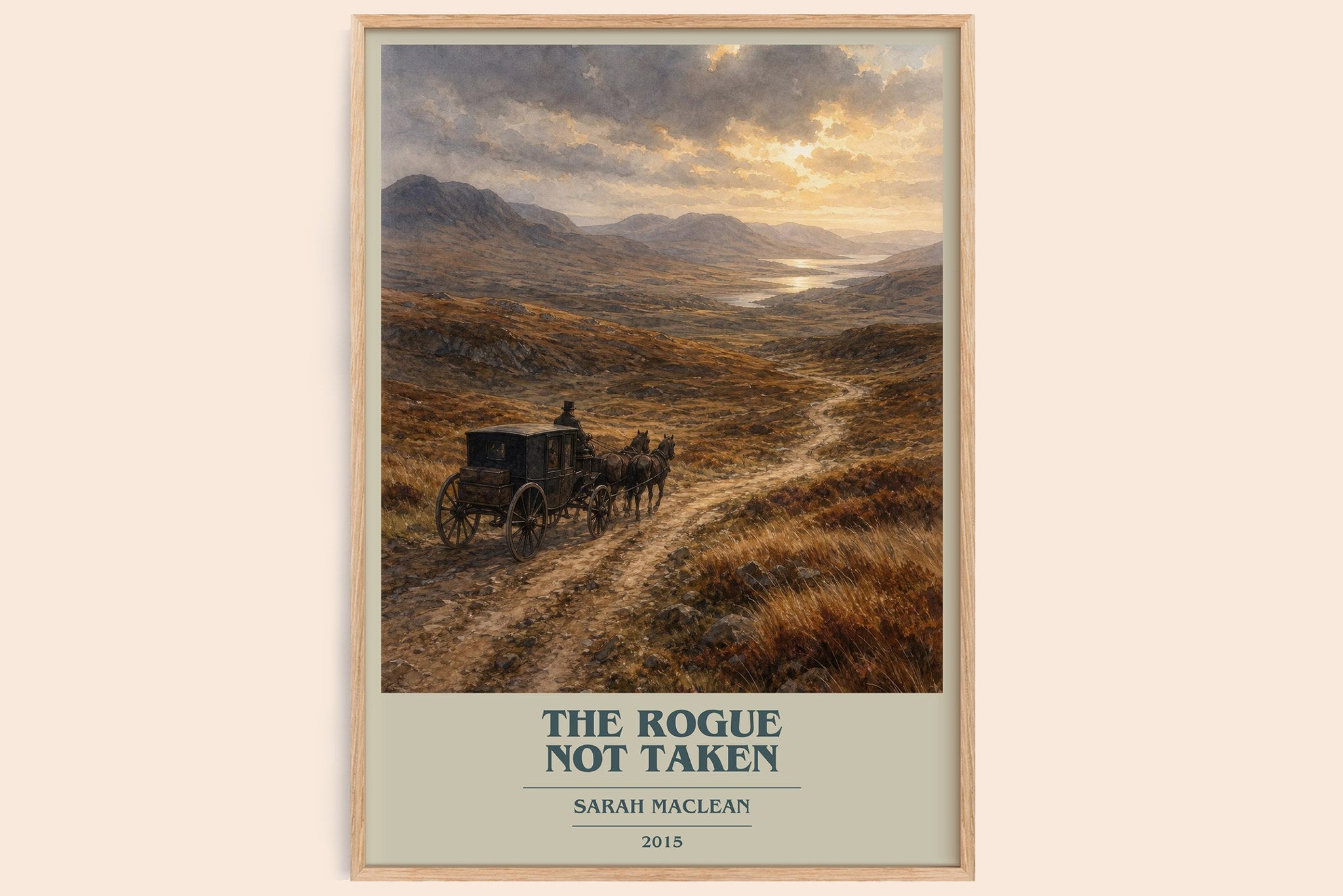 The Rogue Not Taken Book Cover Poster by Sarah MacLean
