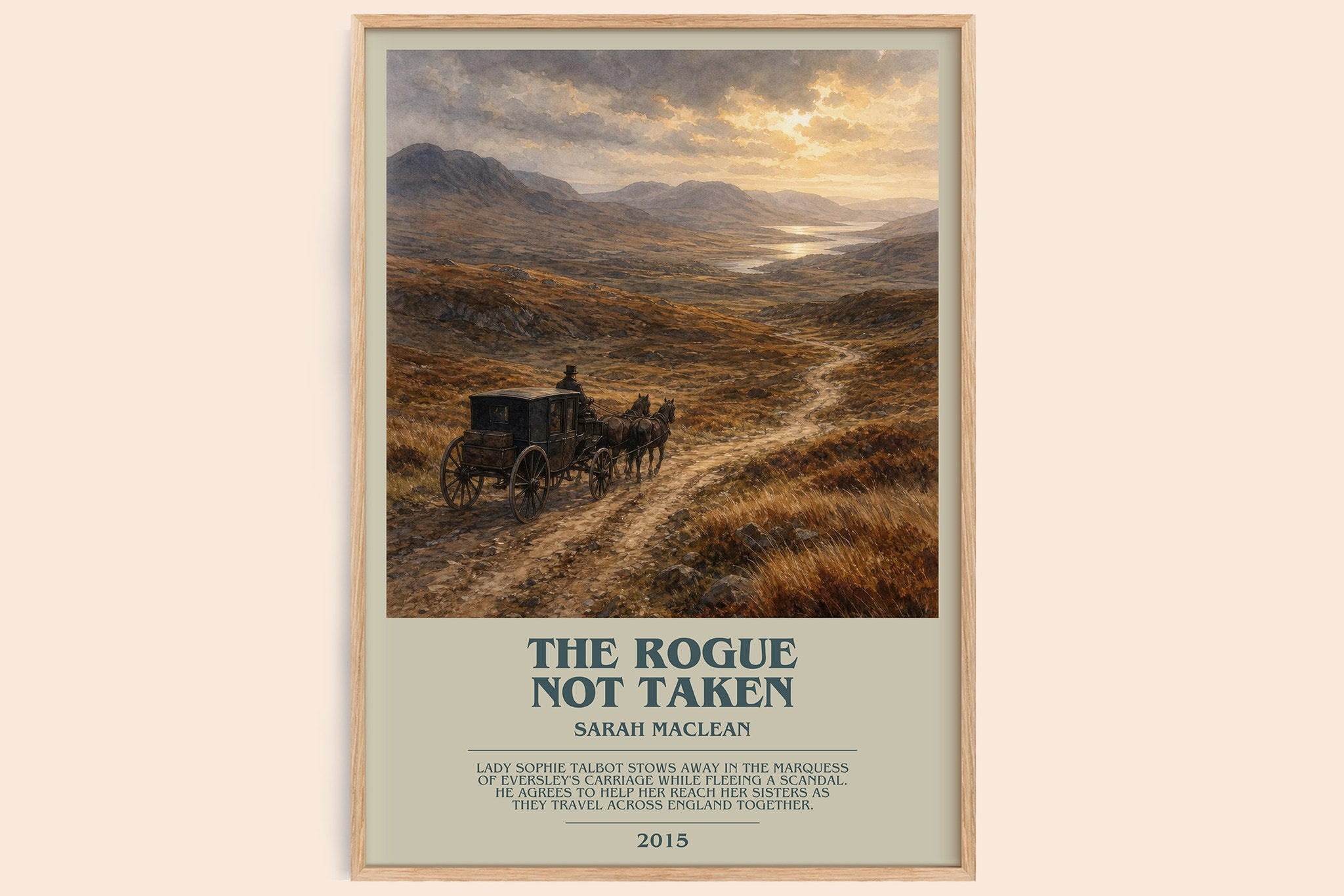 The Rogue Not Taken Bookish Wall Art by Sarah MacLean