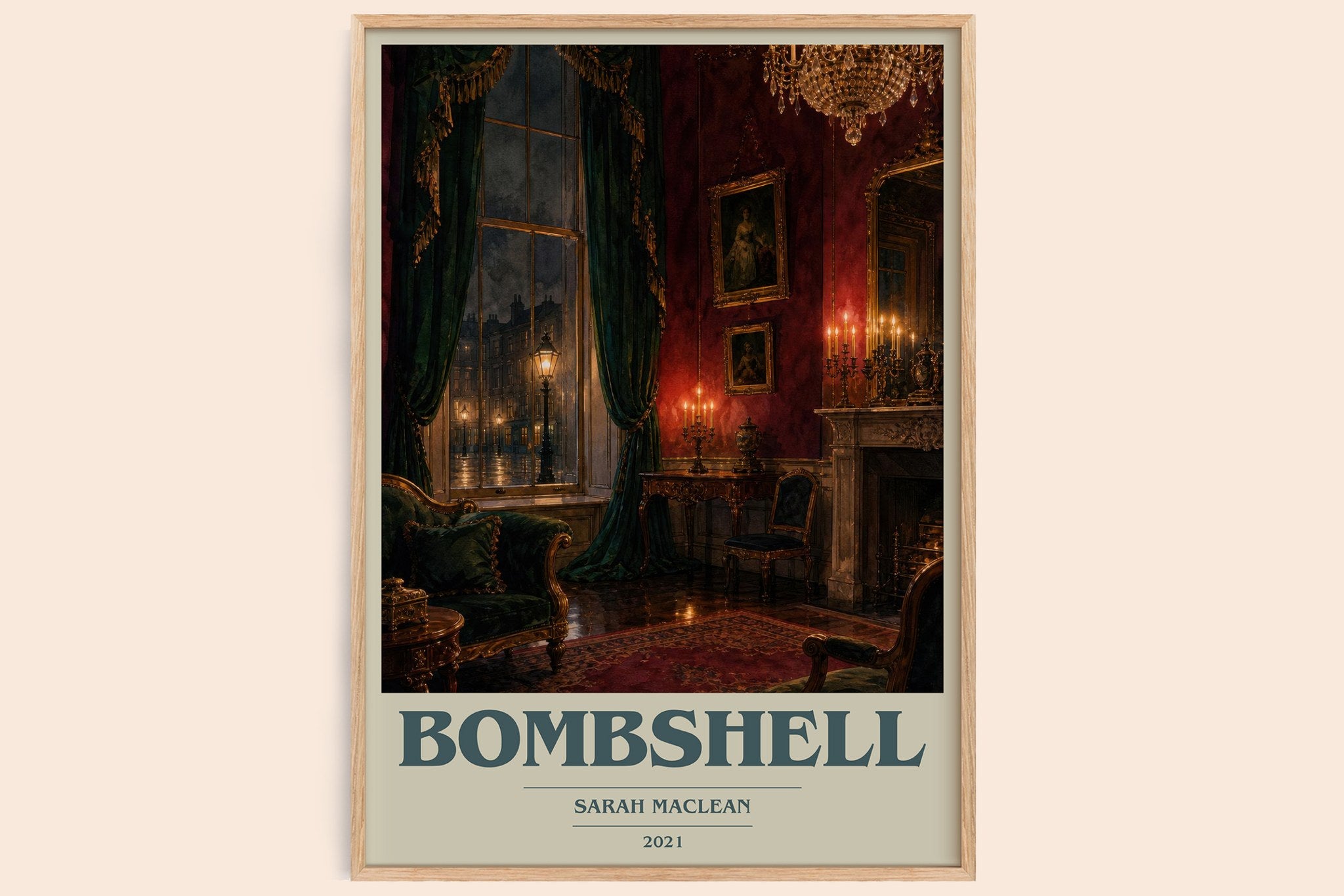 Bombshell Book Cover Poster by Sarah MacLean