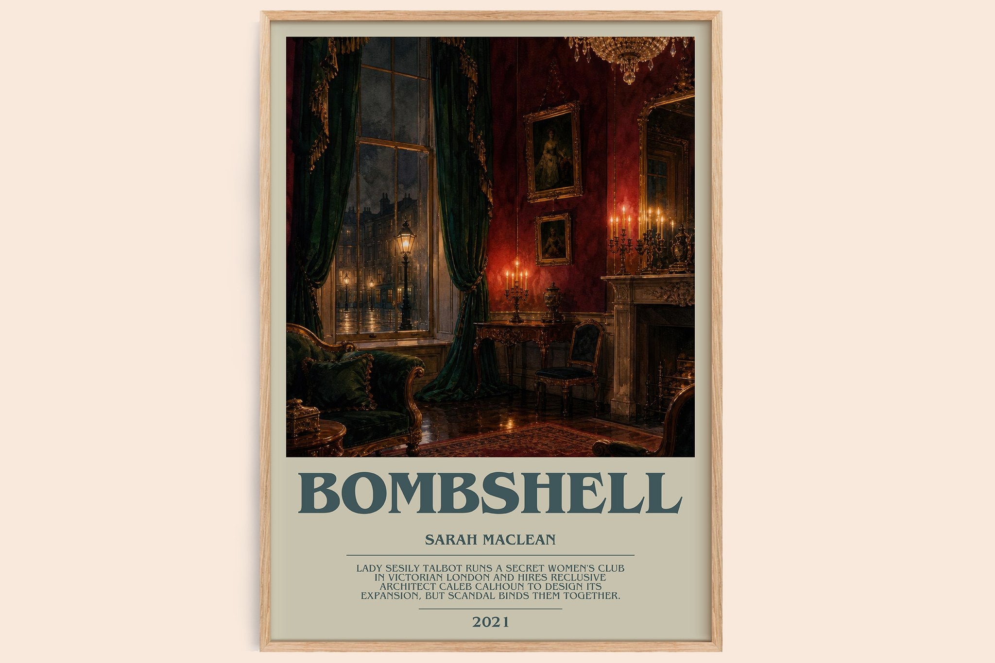 Bombshell Bookish Wall Art by Sarah MacLean
