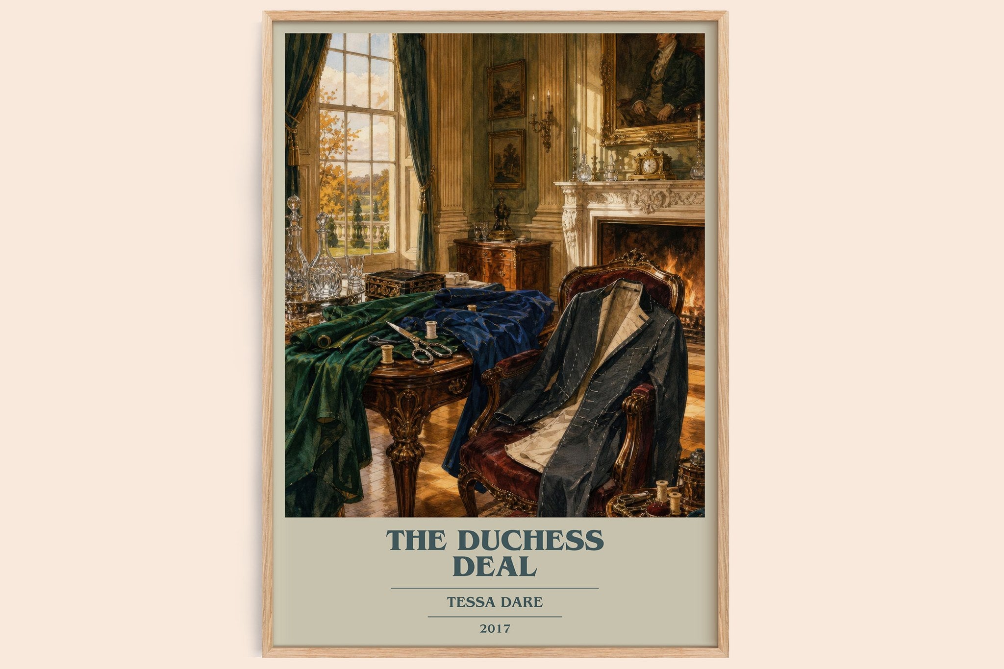 The Duchess Deal Book Cover Poster by Tessa Dare