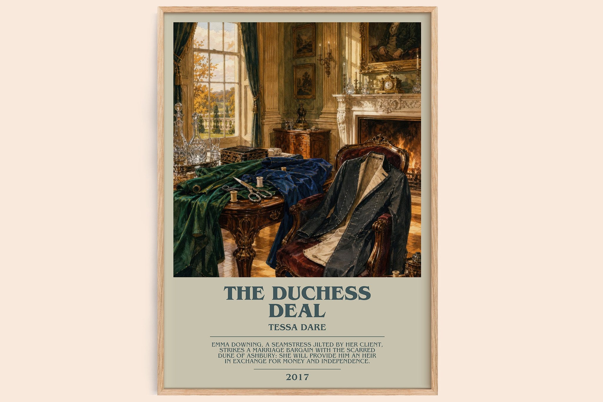The Duchess Deal Bookish Wall Art by Tessa Dare
