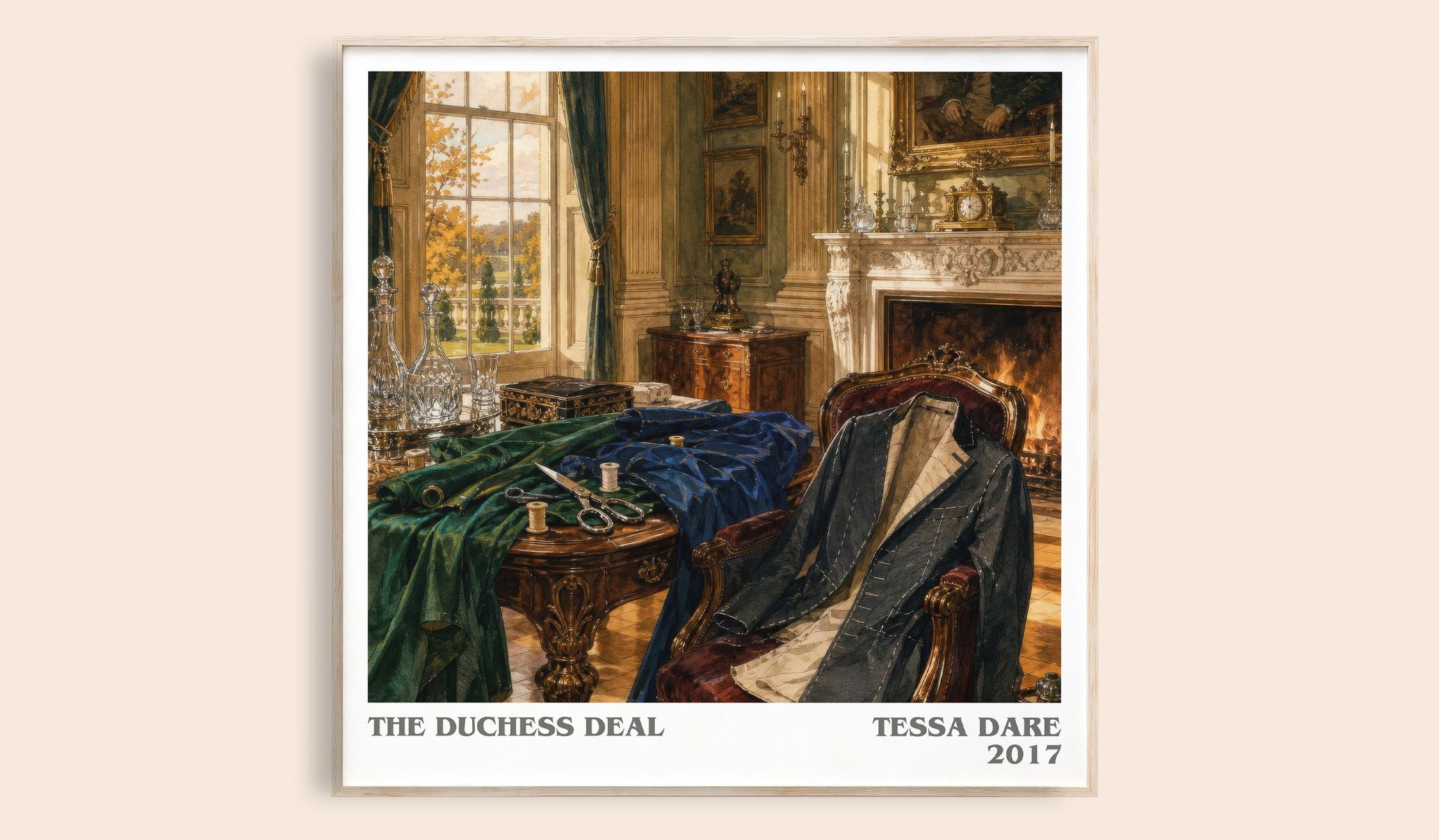 The Duchess Deal Literary Art Print by Tessa Dare