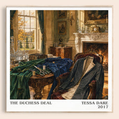 The Duchess Deal literary book poster by Tessa Dare – framed literary art print