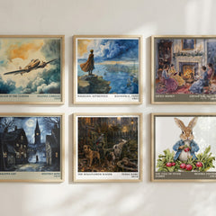 The Wallflower Wager literary art print colour and style options – Tessa Dare book art