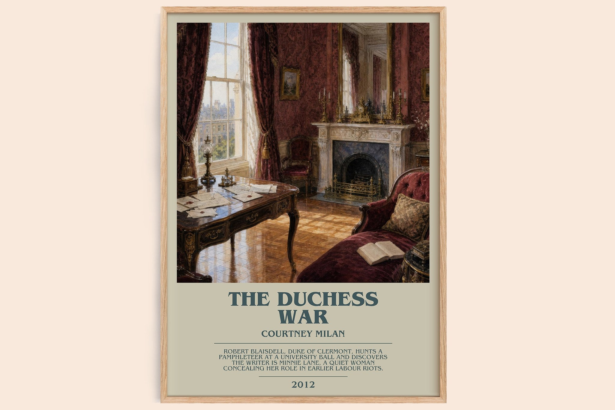 The Duchess War Bookish Wall Art by Courtney Milan
