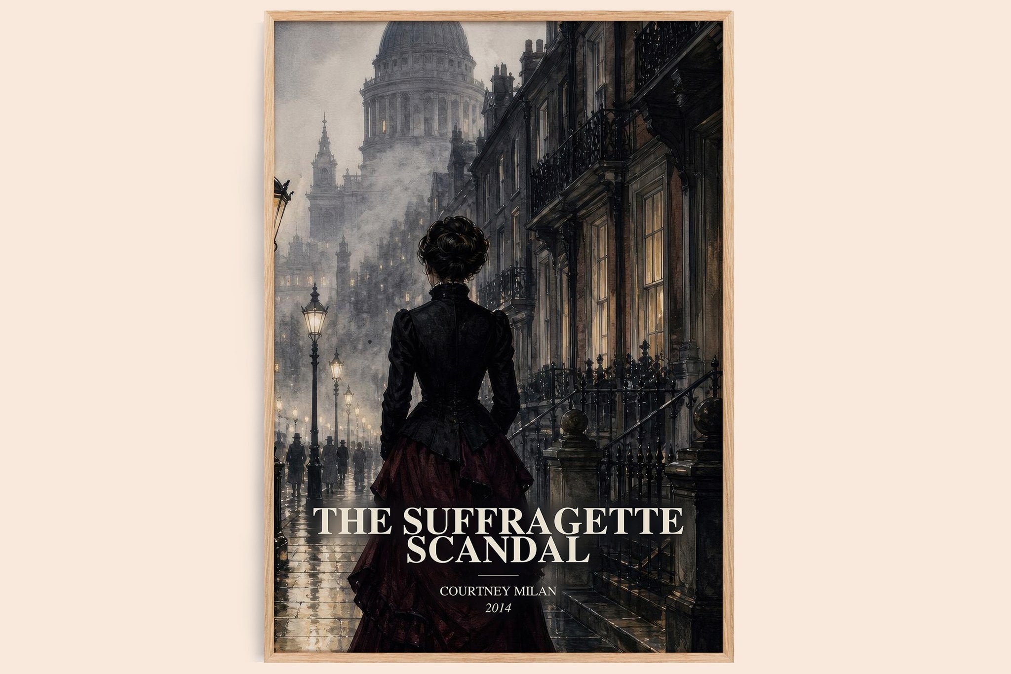 Suffragette Scandal Book Watercolour Illustration by Courtney Milan