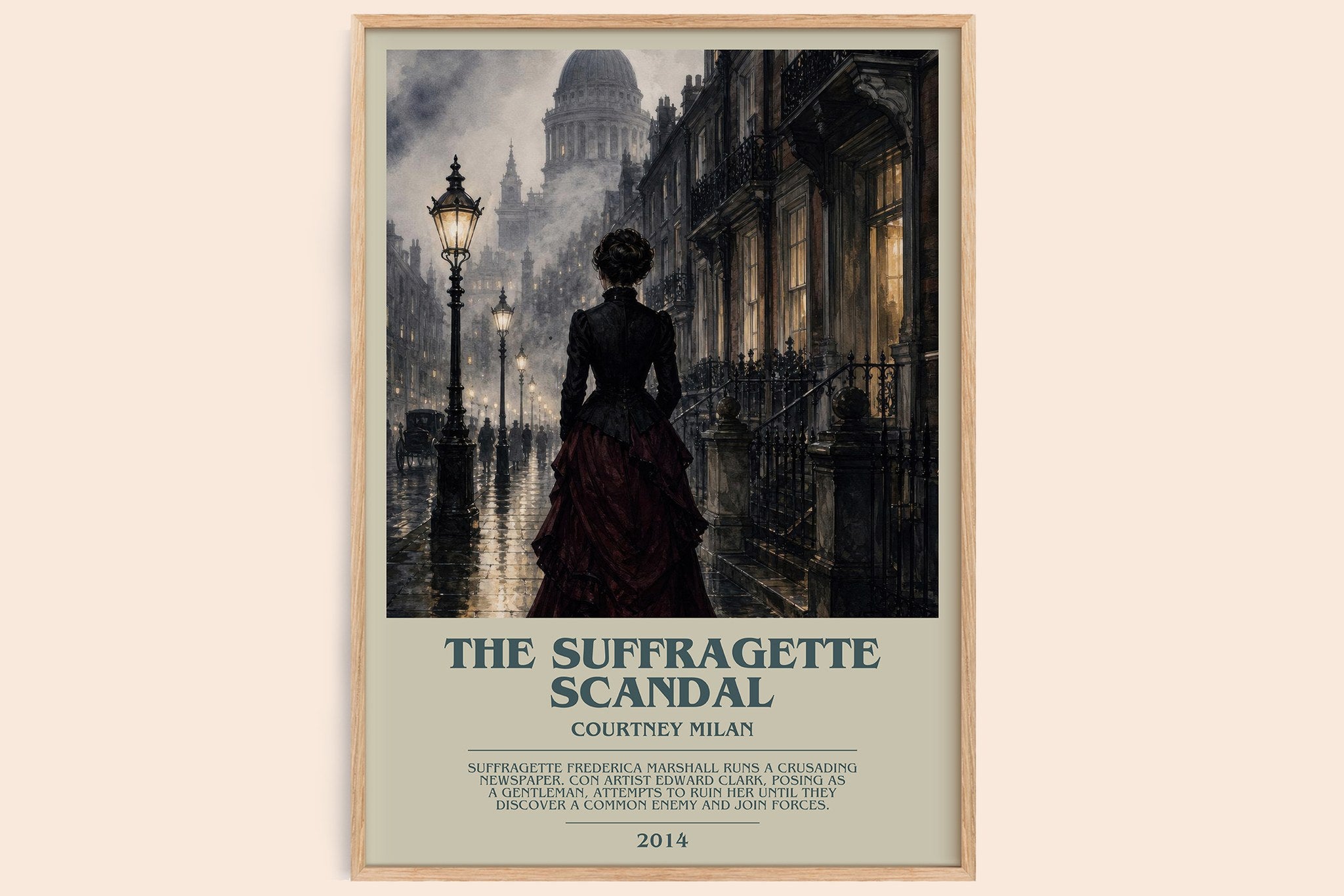 The Suffragette Scandal Bookish Wall Art by Courtney Milan