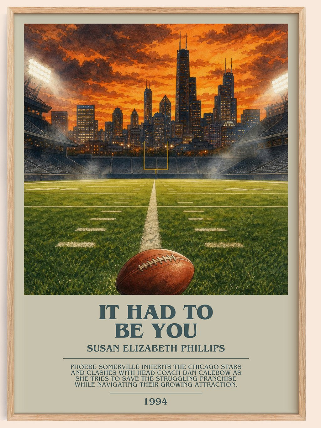 It Had to Be You bookish book poster by Susan Elizabeth Phillips – framed literary art print