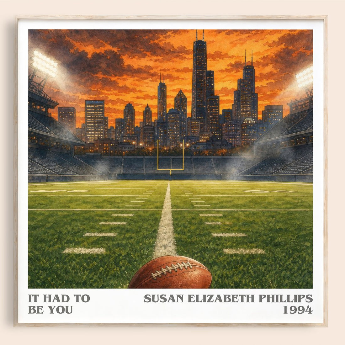 It Had to Be You literary book poster by Susan Elizabeth Phillips – framed literary art print