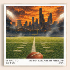 It Had to Be You literary book poster by Susan Elizabeth Phillips – framed literary art print