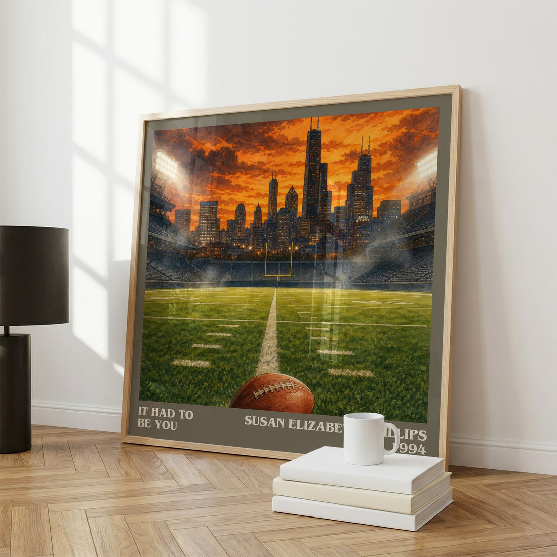 It Had to Be You literary print framed by window – literary home decor