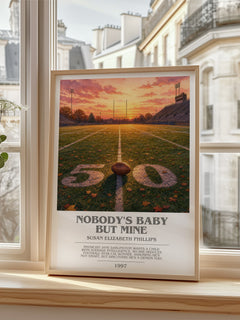 Nobody's Baby But Mine bookish poster colour and style options – Susan Elizabeth Phillips book art