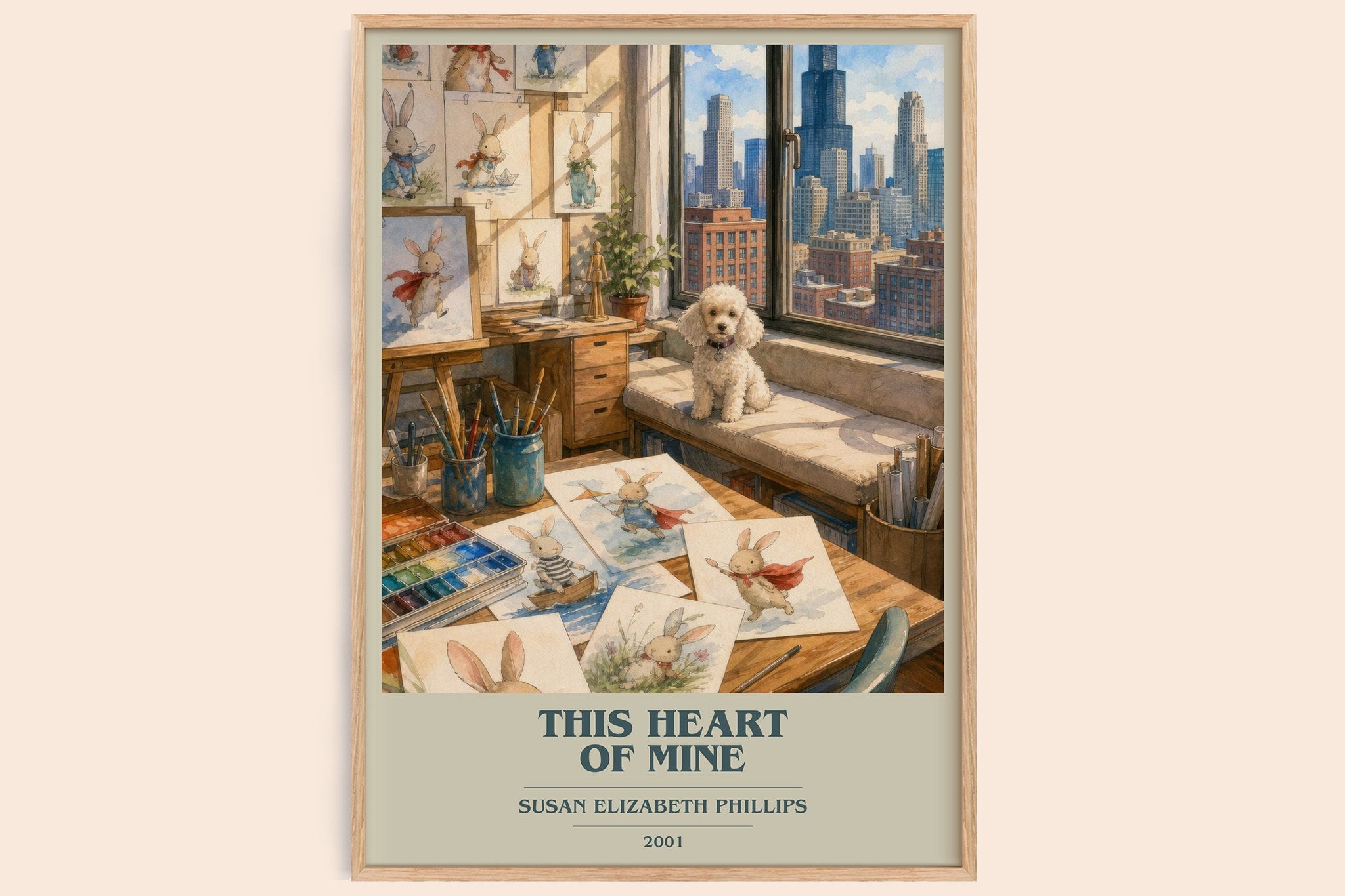 This Heart of Mine Book Cover Poster by Susan Elizabeth Phillips