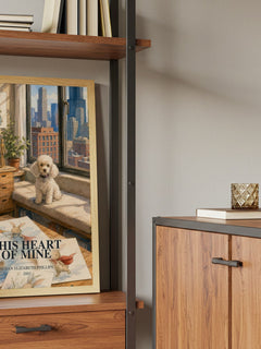 This Heart of Mine book watercolour illustration paper finish options – matte satin gloss