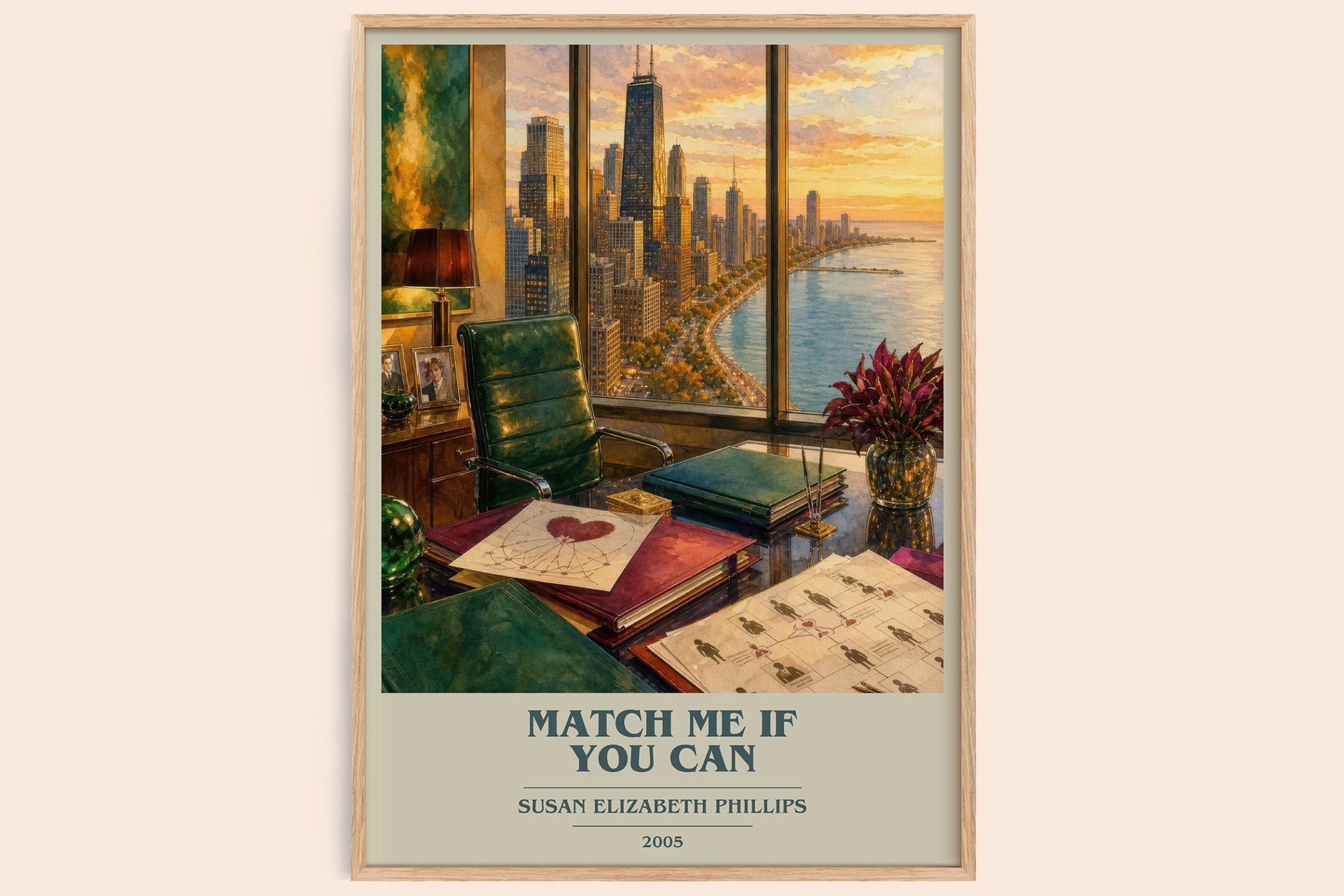 Match Me If You Can Book Cover Poster by Susan Elizabeth Phillips