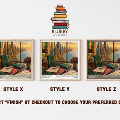 Match Me If You Can literary print in frame leaning in hallway – romance wall art