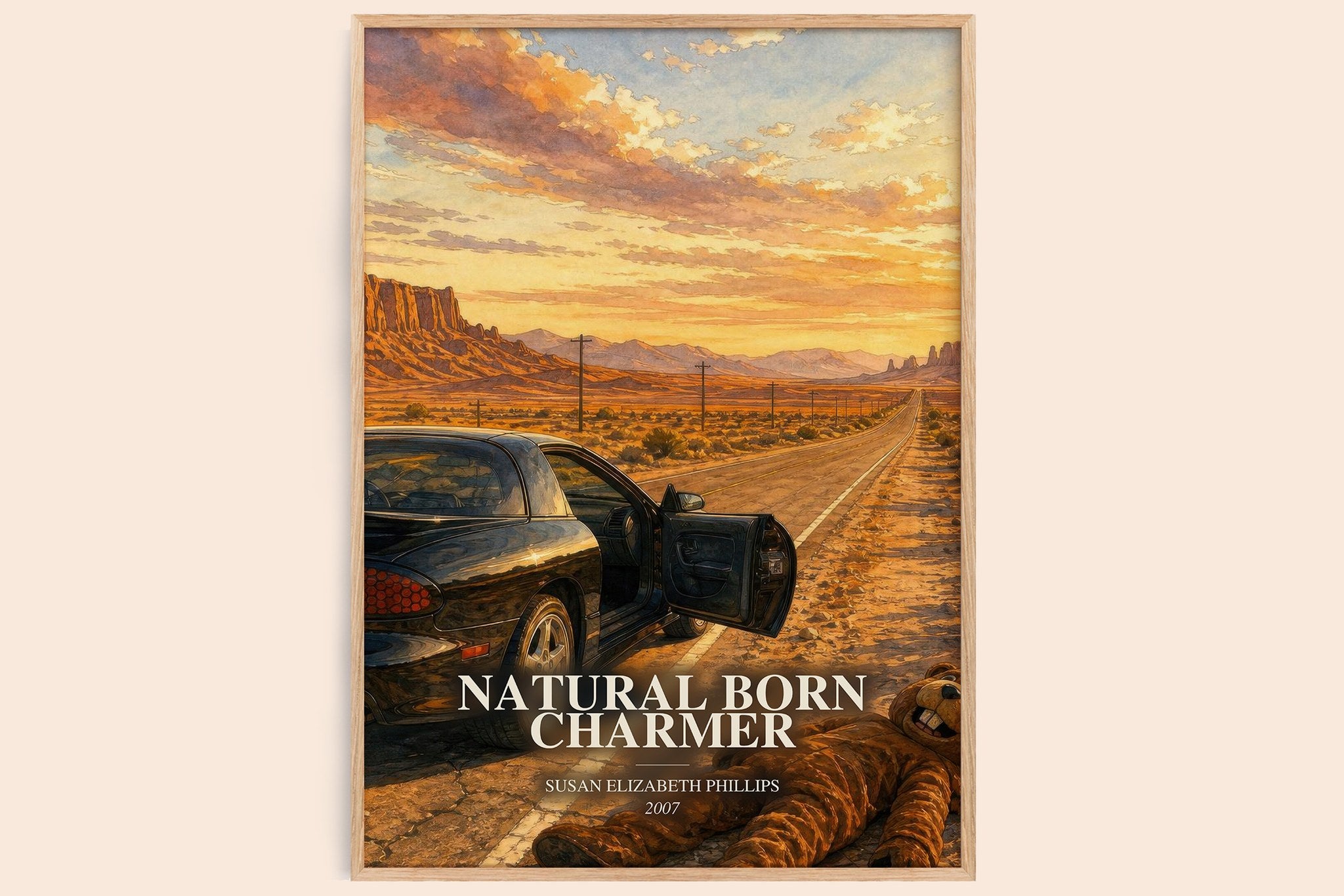 Natural Born Charmer Book Watercolour Illustration by S. Phillips