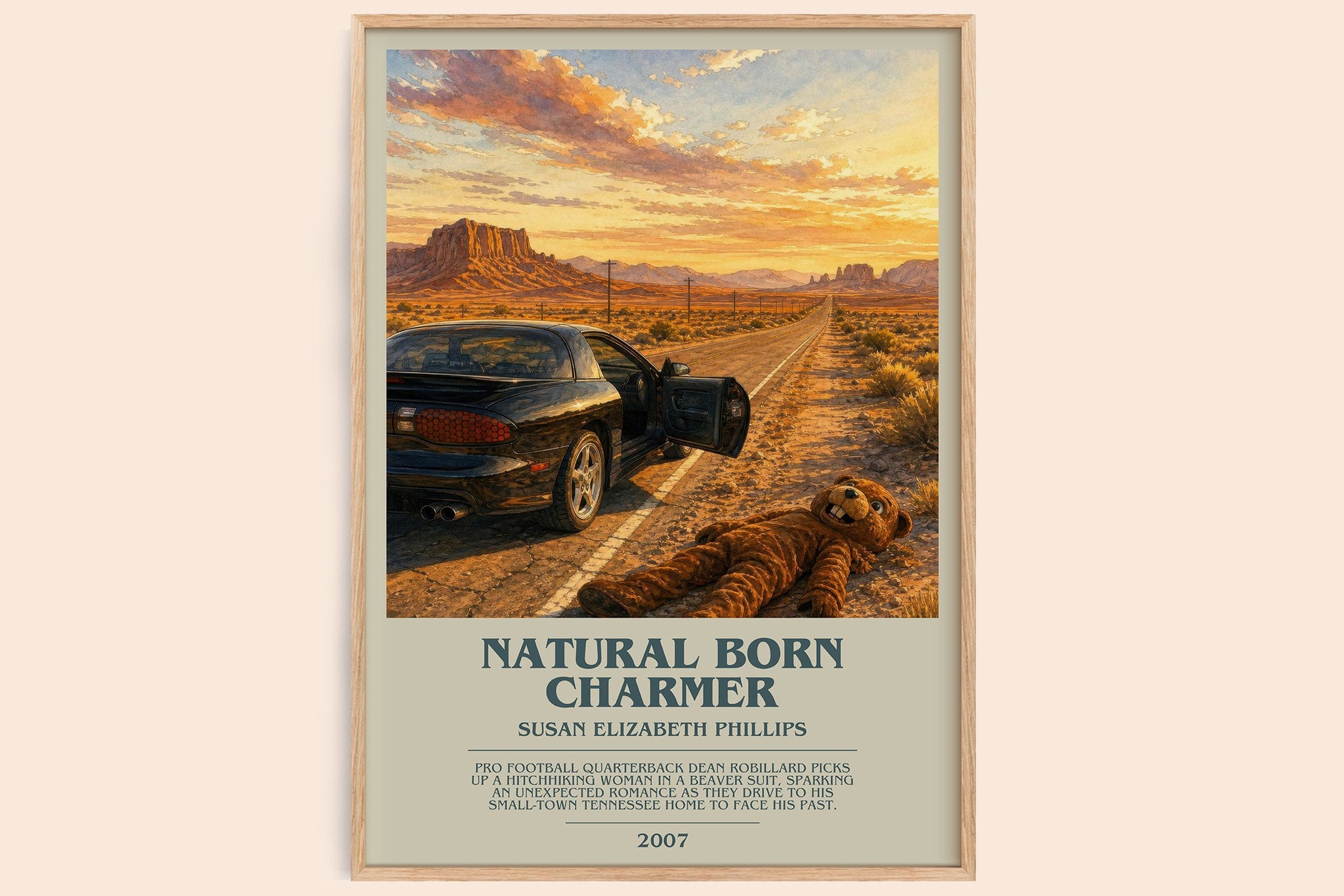 Natural Born Charmer Bookish Wall Art by Susan Elizabeth Phillips