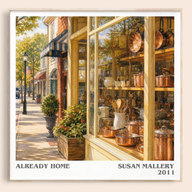 Already Home literary book poster by Susan Mallery – framed literary art print