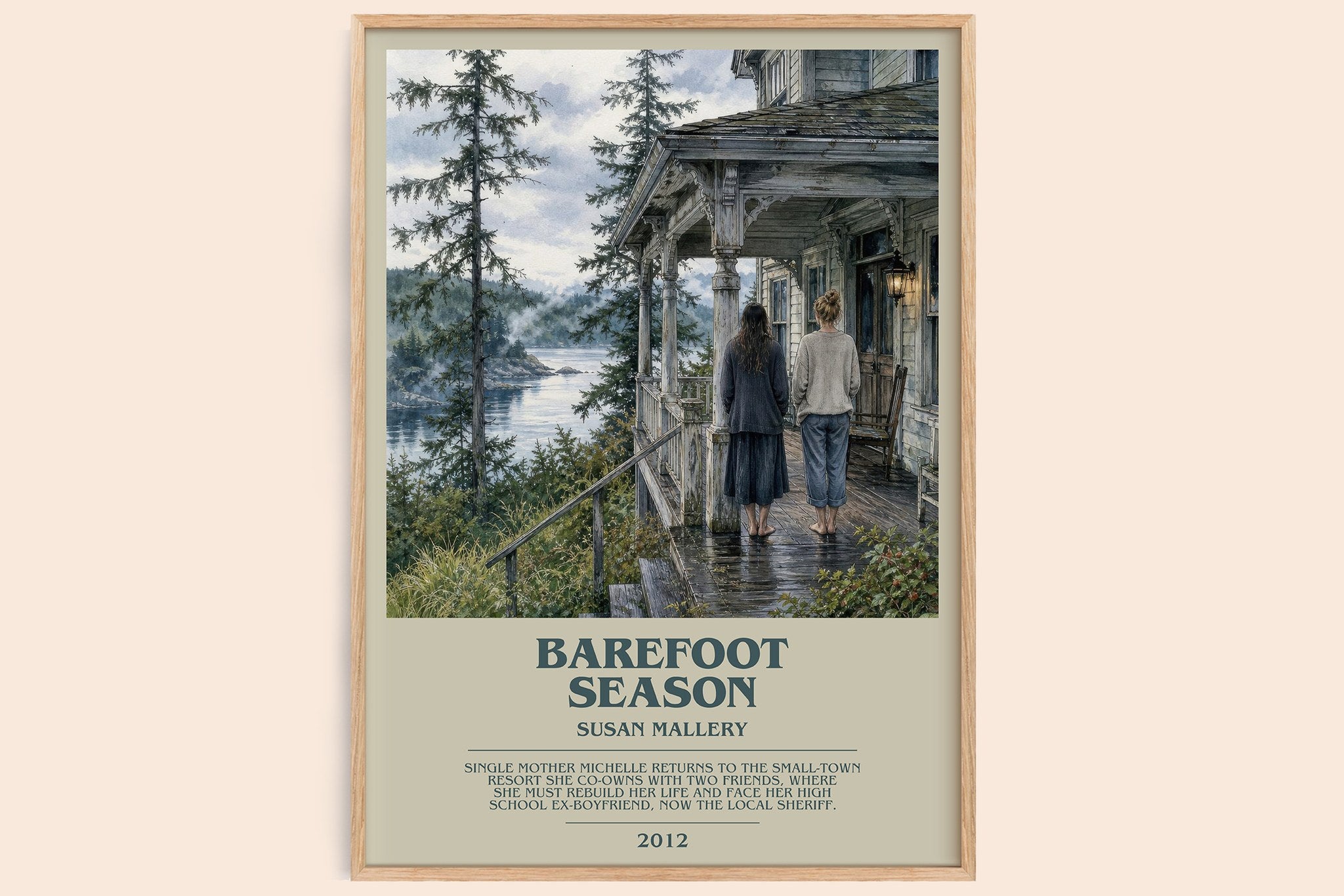 Barefoot Season Bookish Wall Art by Susan Mallery