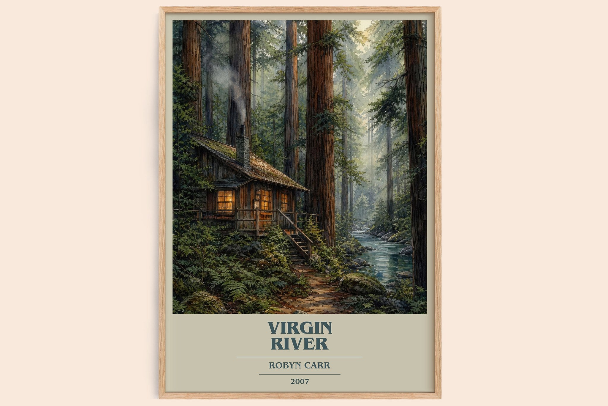 Virgin River Book Cover Poster by Robyn Carr