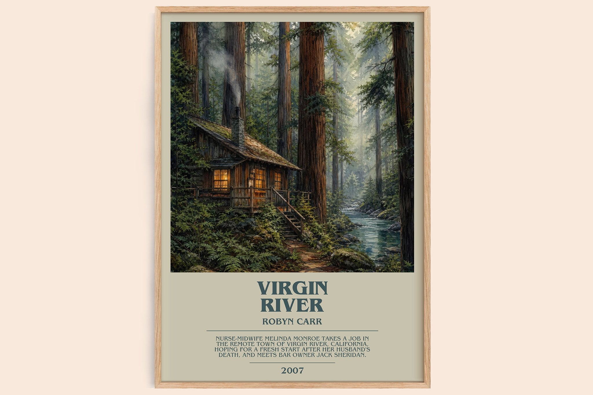 Virgin River Bookish Wall Art by Robyn Carr