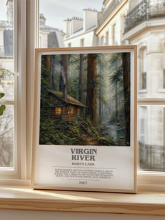 Virgin River bookish poster colour and style options – Robyn Carr book art