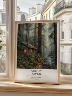 Virgin River book cover poster colour and style options – Robyn Carr book art